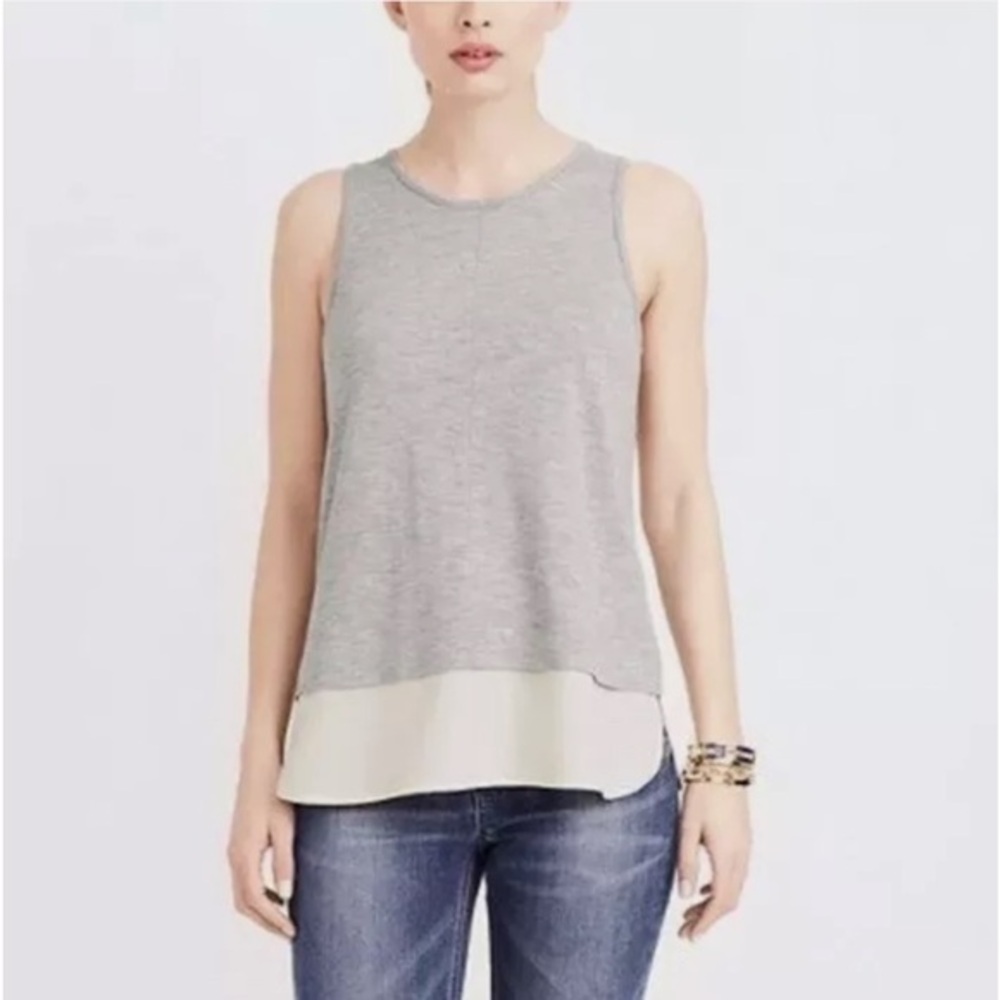 J. Crew Women's Sleeveless Drapey Scoop Neck Tank Top Sz Small